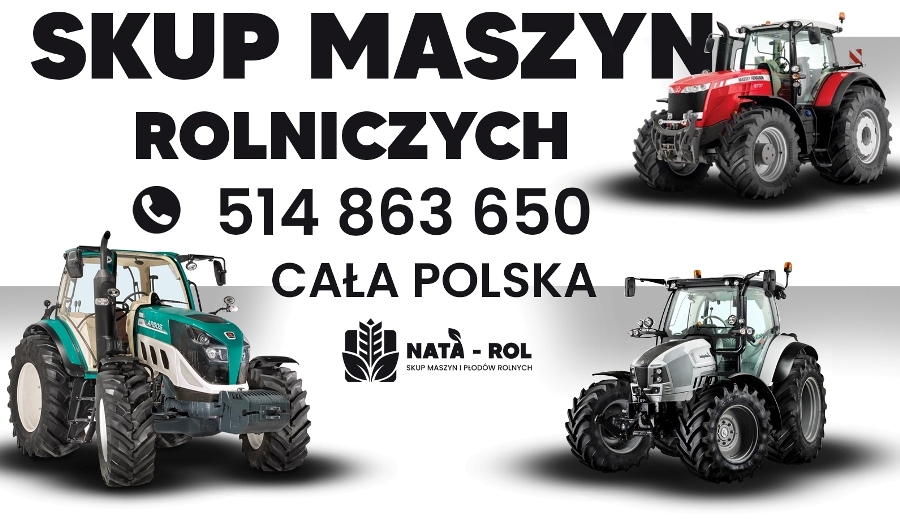 skup maszyn rolniczych